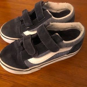 Vans old skool kid shoes blue original